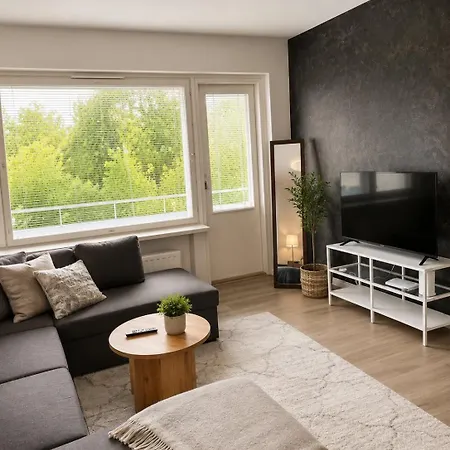 Modern Two-room In Center -wifi, Parking, Prime Location Appartement